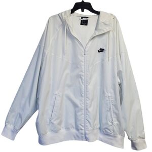 Nike Windrunner White Jacket Size XXL